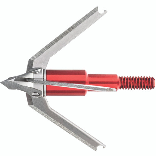 Rocket AR100MS Meat Seeker Broadheads, 100 Grain, Red, 3 Pack