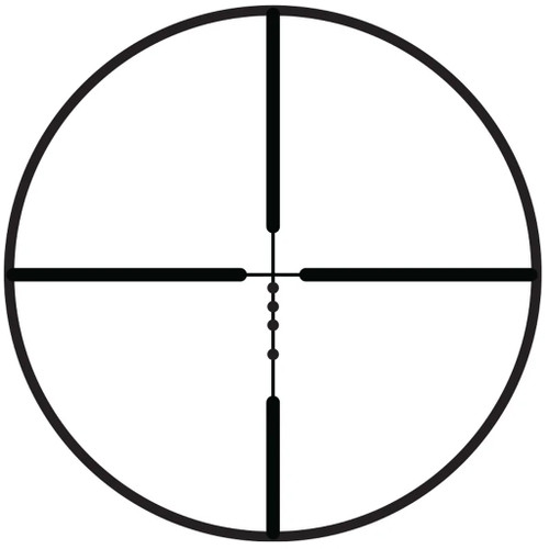 Alpen 2047 Kodiak Rifle Scope 1-4x24, Black