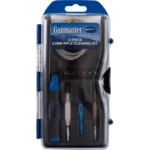 Gunmaster GM65LR Rifle Cleaning Kit .243/6mm and 6.5 Black, 12 Pack