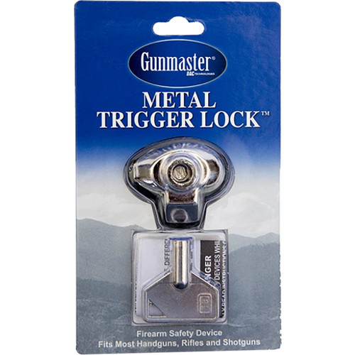 Gunmaster 38294/MTL099 Metal Trigger Lock Black, 1 Pack