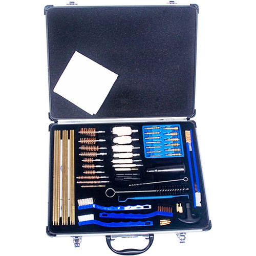 Gunmaster UGC 96C Universal Select Deluxe Gun Cleaning Kit Black, 63 Pack