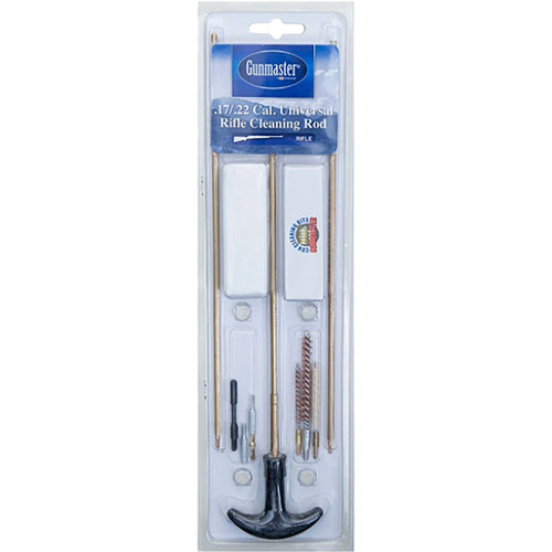 Gunmaster UGC172C Universal Pistol/Rifle Cleaning Kit .17-22 Caliber, Black