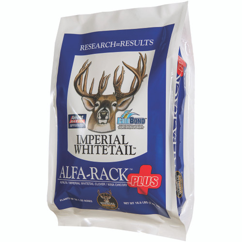 Whitetail Institute IAP165 Imperial Seed Alfa Rack Plus, 16.5 lbs, Blue