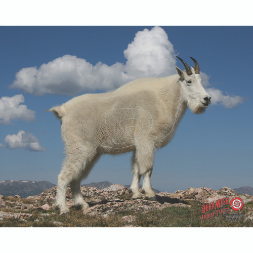 DuraMesh DM225 Archery Target Mountain Goat, 25 x 32 Inches, Multicolor
