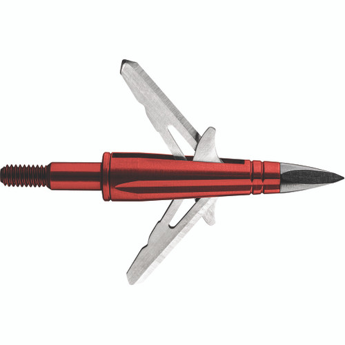 TenPoint HEA-800.3 Evo-X Center Punch Broadheads, 100 Grain, Red, 3 Pack