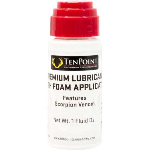 TenPoint HCA-112 Premium Lubricant with Foam Applicator, 1 Ounce, White