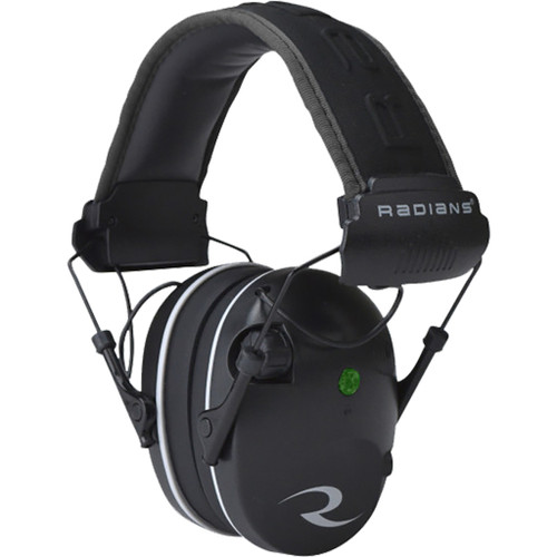 Radians R3200ECS R3200 Dual Mic Electronic Earmuff, Black/Grey, 1 Pack