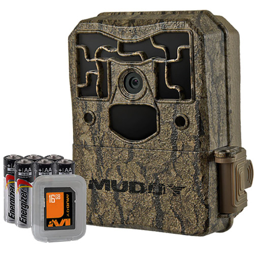 Muddy Outdoors MUD-MTC20VK Pro Cam, 20 Bundle Batteries & SD Card, 20 MP, 720 Video, 30FPS, Camo