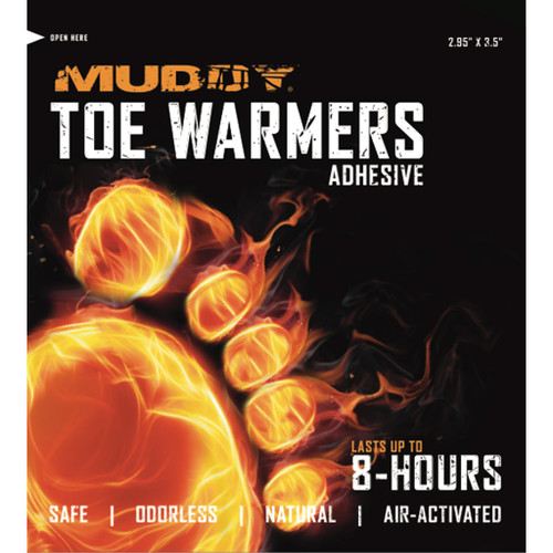 Muddy Outdoors MUD-DTWA-1PK Toe Warmer PDQ, White, 40 Count