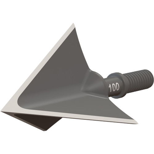 New Archery Products NAP-60-MEATF3100 Meat Freak Broadheads, 100 Grain, Steel, 3 Pack