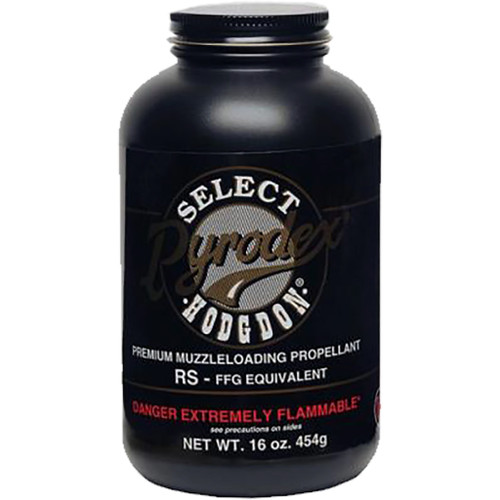 Hodgdon SELECT Pyrodex Select Powder FFG 1 lb., Black