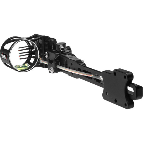 Viper VDTMT-19 Viper Venom Pro XL Sight, 5 Pin, .019, Black, Right Hand