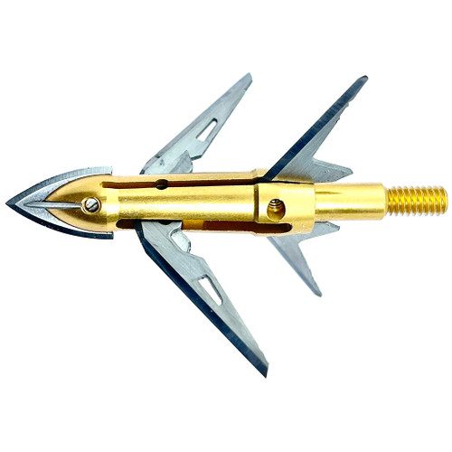 SWAT Broadheads MINMAGX7075T6420 MiniMag-X Broadheads, 100 Grain, Steel, 3 Pack