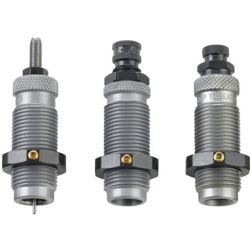 RCBS 22115 3-Die Carbide Taper Crimp Set 40 S&W 10mm Auto, Stainless