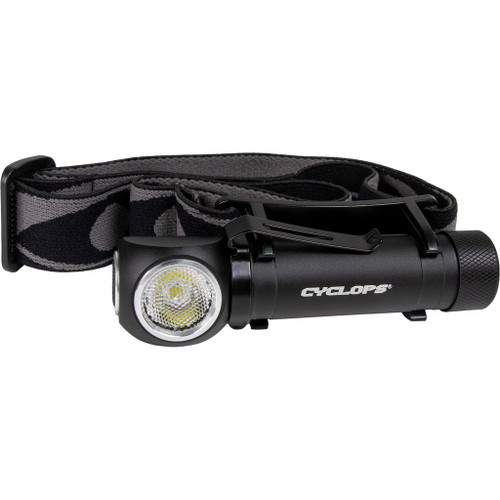 Cyclops CYC-HLH1000 Hades Rechargeable Headlamp 1000 Lumens, Black