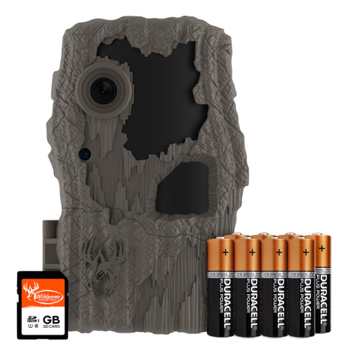 Wildgame Innovation WGI-SWTC2LOK Spark 2.0 Game Camera Combo 18 MP Lightsout with Batteries and SD Card, Brown