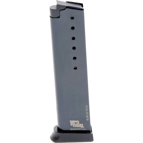 ProMag KAR 02 Steel Magazine Kahr K9 9mm Blued, Black, 10 Round