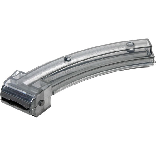 ProMag RUG-A16 Polymer Magazine Ruger Charger 10/22 .22 Magnum, Smoke Grey, 23 Round
