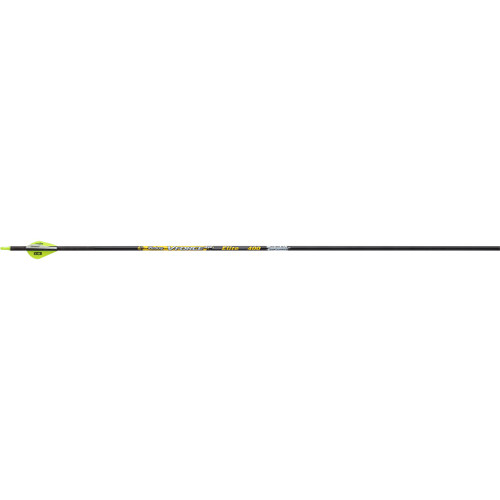 Victory VFE-350FB-6 VForce Elite Arrows, 2 Inches Vanes, 350 Spine, Black, 6 Pack
