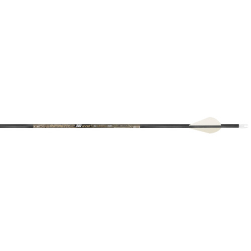 Nexxus 1063 Infinity Arrows, 2 Inches q2i Fusion Vanes, 400 Spine, Black, 6 Pack