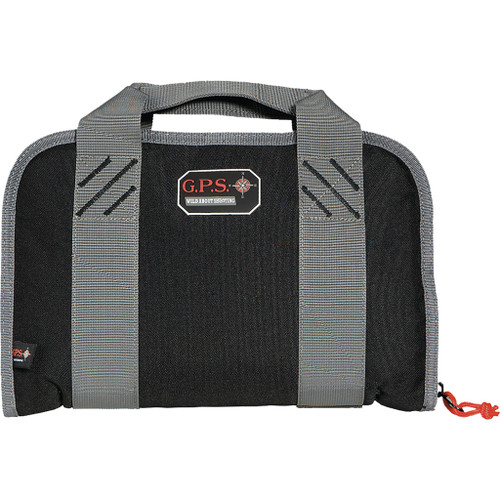 GPS GPS-1107PCCB Double Compact Pistol Case, Black
