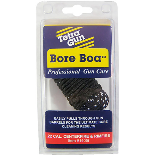 Tetra Gun 1405i Bore Boa Bore Cleaning Rifle Rope, .22 Caliber, Black
