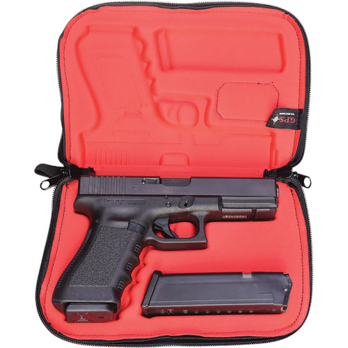 GPS GPS-908PC Pistol Compression Molded Case Fits Most 1911s, Black