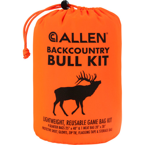 Allen Company 6589 Back Country Game Bags Bull Kit, Orange
