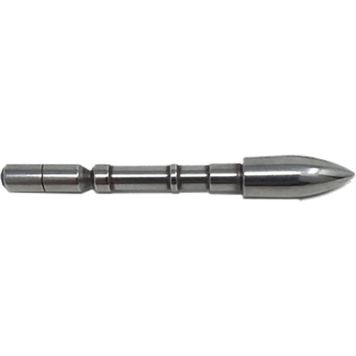 Victory ACVPTM100-12 VXT / VAP / TKO Glue-In Bullet Point, 80-100 Grain, Silver, 12 Pack