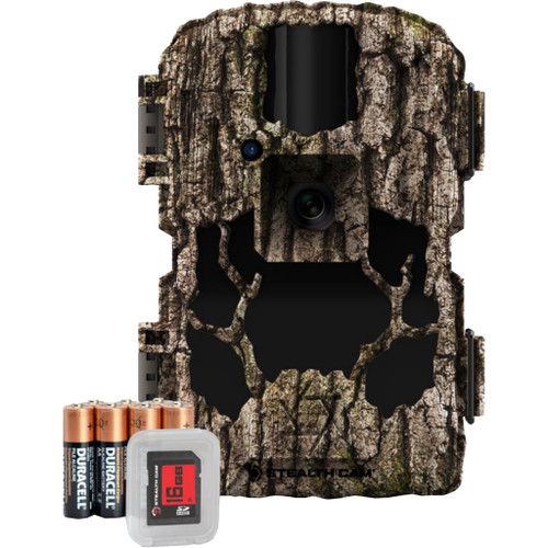 Stealth Cam STC-PXV26CMOK Prevue 26 Trail Camera Bundle, 26 MP, Camo