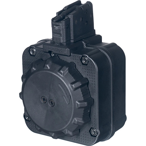 ProMag DRM-A28 Polymer Drum Magazine AK-223 .223/5.56, Black, 65 Round
