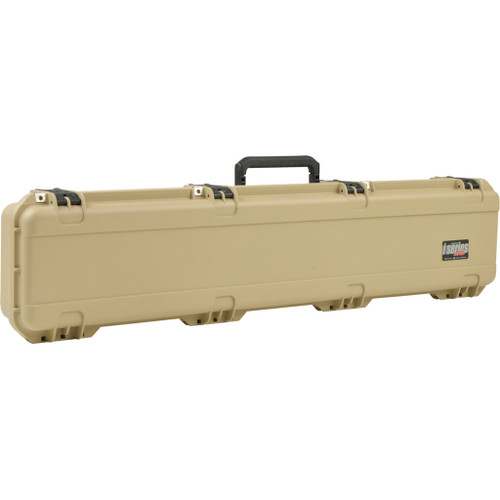 SKB 3I-4909-5T-L iSeries Single Rifle Case with Layered Foam, Tan