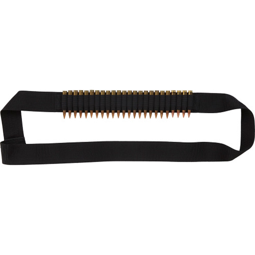 Bulldog Cases WRAB Rifle Shell Bandolier 24 Cartridges, Black