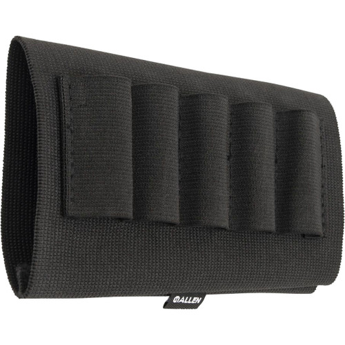 Allen Company 205 Elastic Buttstock Shell Holder for Shotguns, Black