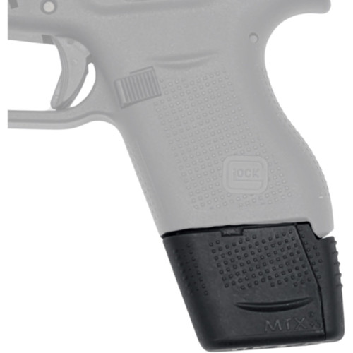 XTech Tactical XT3031301 MTX 43 Magazine Extension, Glock 43, Black, + 3 Round