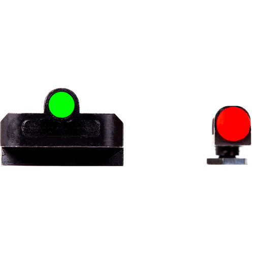Hiviz GLFD21 FASTDOT H3 Handgun Sight, Glock 9mm/40 S&W/357 Sig,  Red/Green