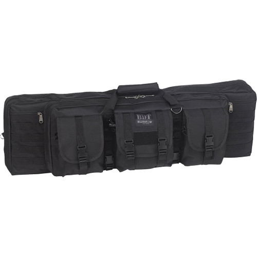 Bulldog Cases BDT40-37B Elite Single Tactical Rifle Case 37 Inches, Black
