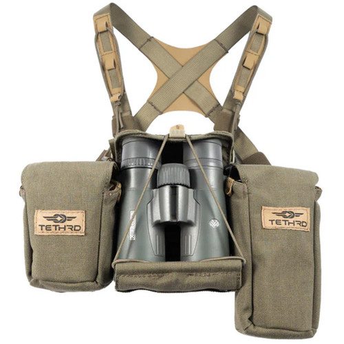 Tethrd BINO-HARNESS-KIT Bino Harness Hybrid Kit, Green