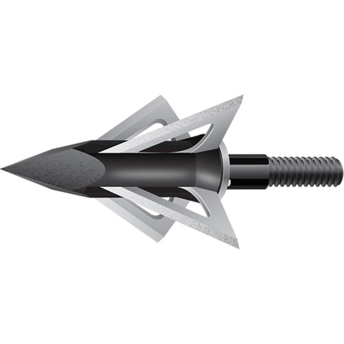 Slick Trick 15STX125 Crossbow Trick Broadheads, 125 Grain, Silver, 4 Pack