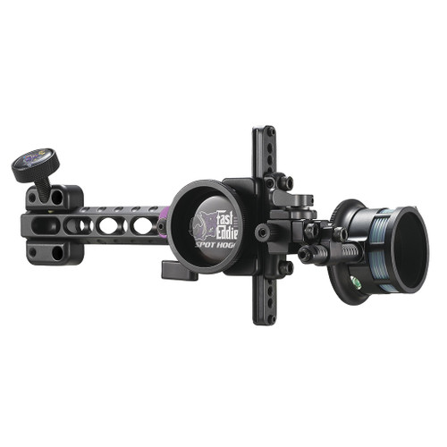 Spot Hogg FEXL1LH29MRT Fast Eddie XL Sight, 1 Pin Long Bar, .029, Black, Left Hand