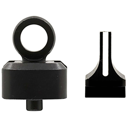 XS Sights ML-0024-5 Ghost Ring Sights White Stripe Marlin 336/1894/30AS Integral Ramp, Black