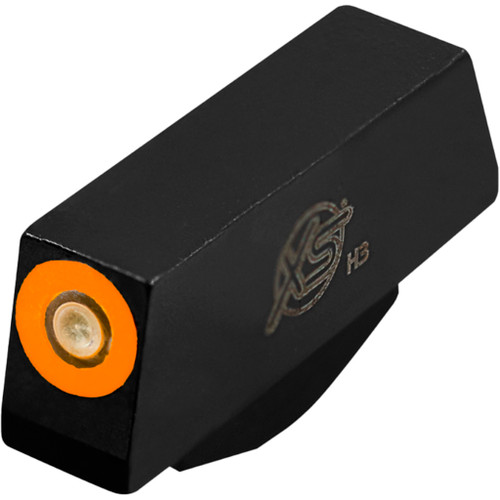XS Sights KB-R002P-6N R3D Night Sights for Kimber K6 Revolver, Orange