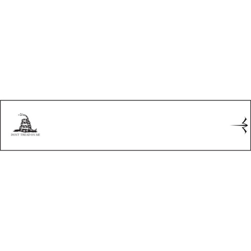 White Water Archery WWA1232/WH Arrow Wraps Gadsden, 5 Inches x 1.125 Inches, White, 15 Pack