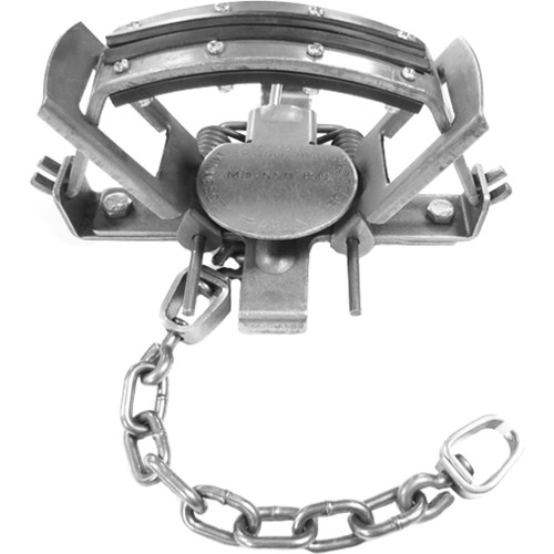 Minnesota Trapline MB-550-RJ MB-550 Rubber Jaw Predator Trap, Stainless, 2 Coil