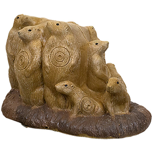Rinehart 51511 Prairie Dog Coterie Target, 21 x 14 Inches, Brown