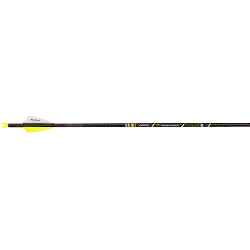 Victory RIPSSE-200FX-6 RIP SS Elite Arrows, 2 Inches, 200 Spine, Yellow, 6 Pack