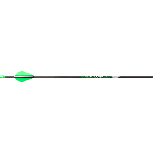 Victory VAPG-200FB-6 VAP Gamer Arrows, 2 Inches, 200 Spine, Green, 6 Pack