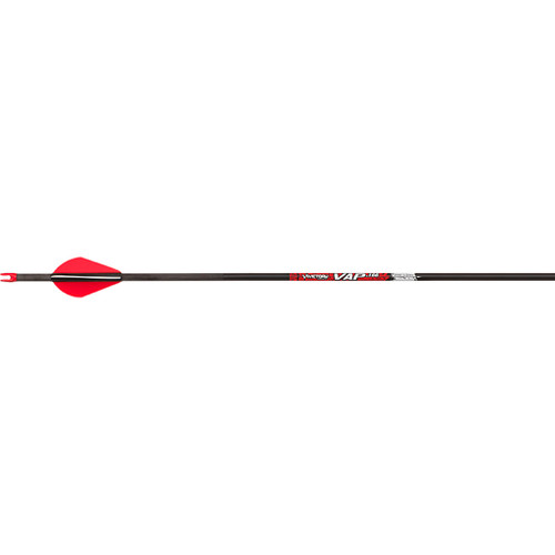 Victory VAPS-200FQ-6 VAP Sport Arrows, 2 Inches, 200 Spine, Red, 6 Pack