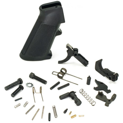 White Label Armory WLA-LOW-1017-01 AR15 Lower Parts Kit, Pistol Caliber, Black