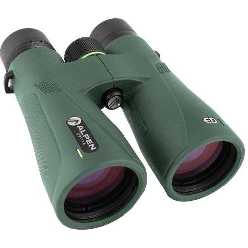 Alpen Optics 919 Chisos Binoculars, 12x50, Green